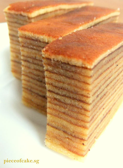 Thousand Layer Cake (Kueh Lapis Legit) | Piece of Cake